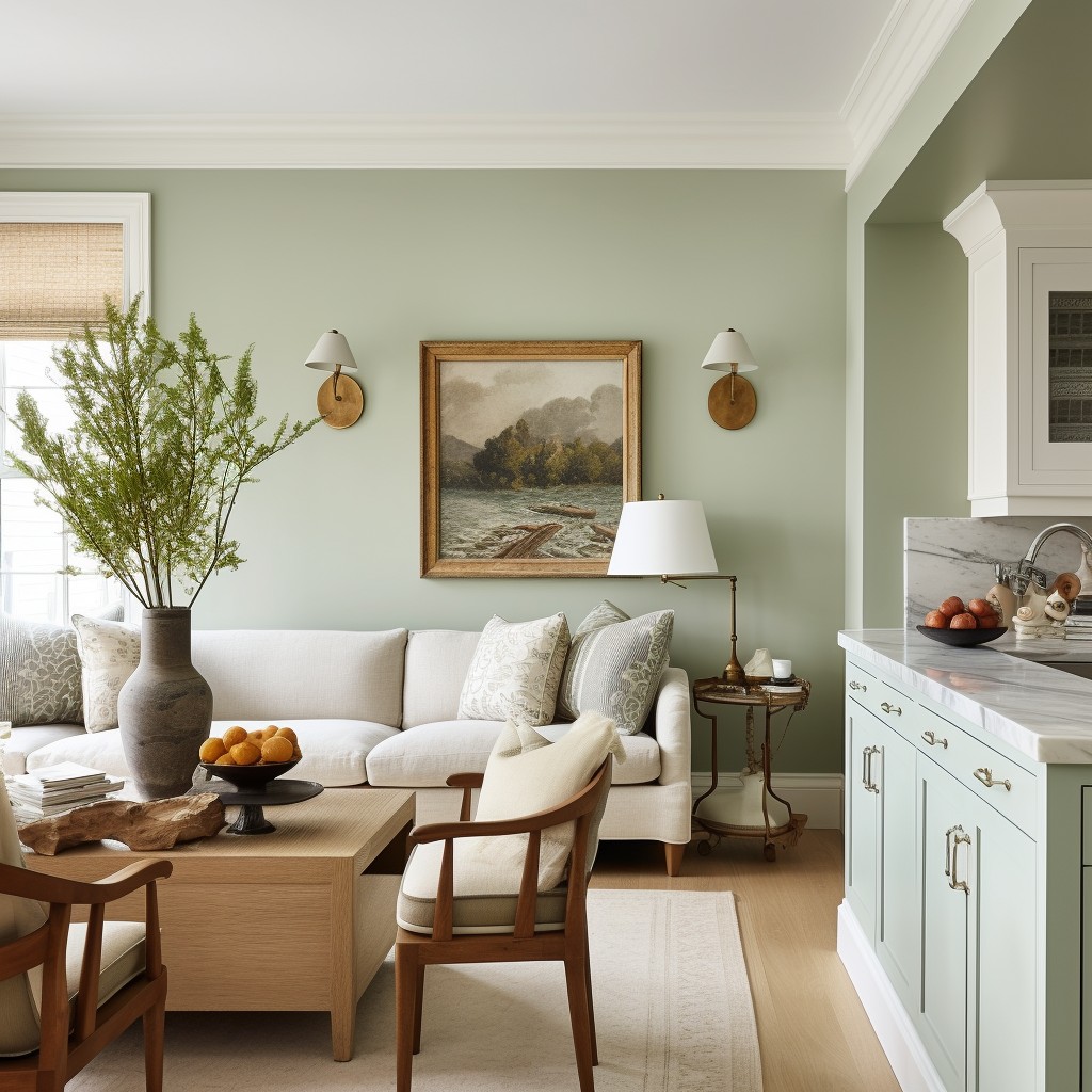 Liven It Up With Light Neutral Green - Colour Design Wall