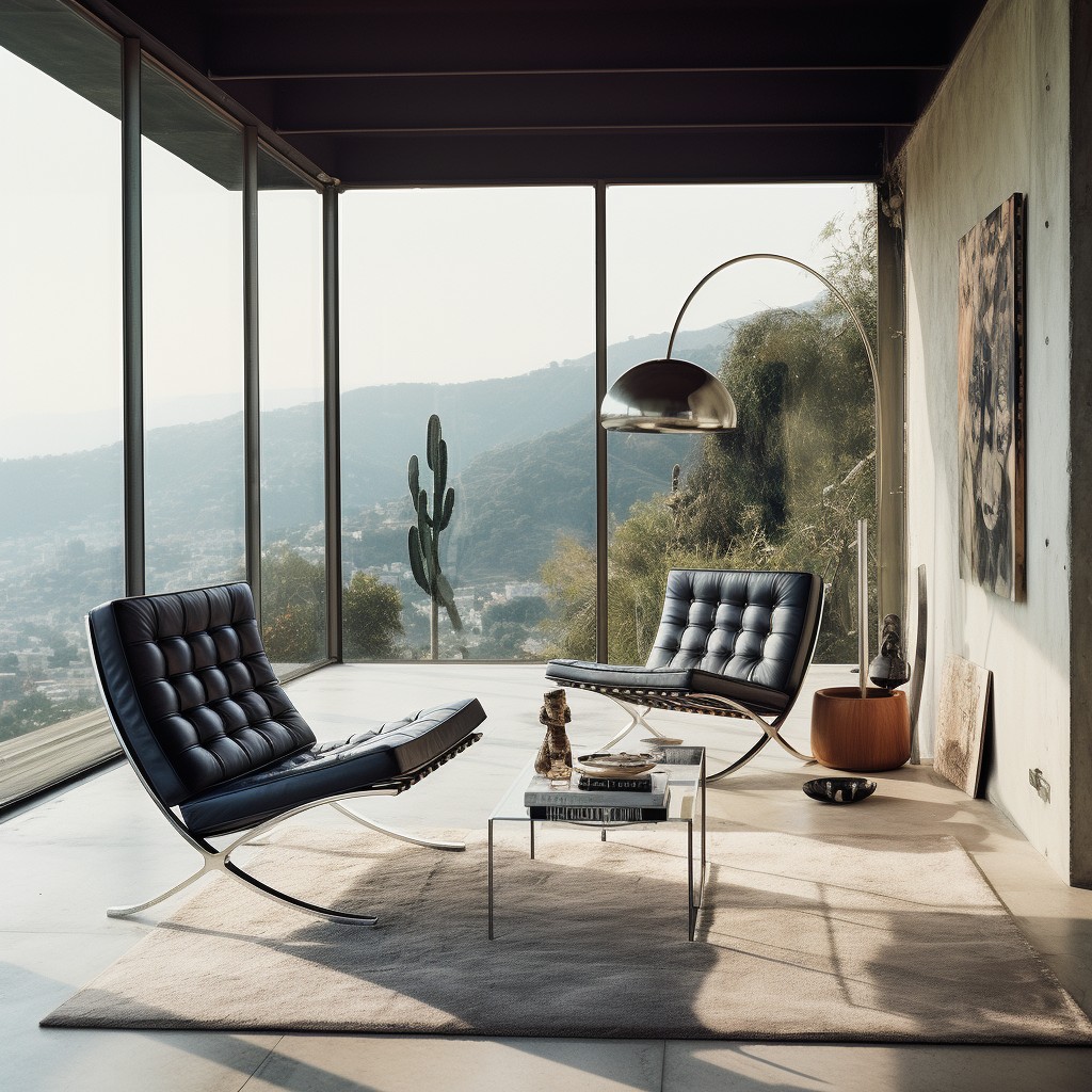 Ludwig Mies van der Rohe Barcelona Chair - Various Types of Chairs