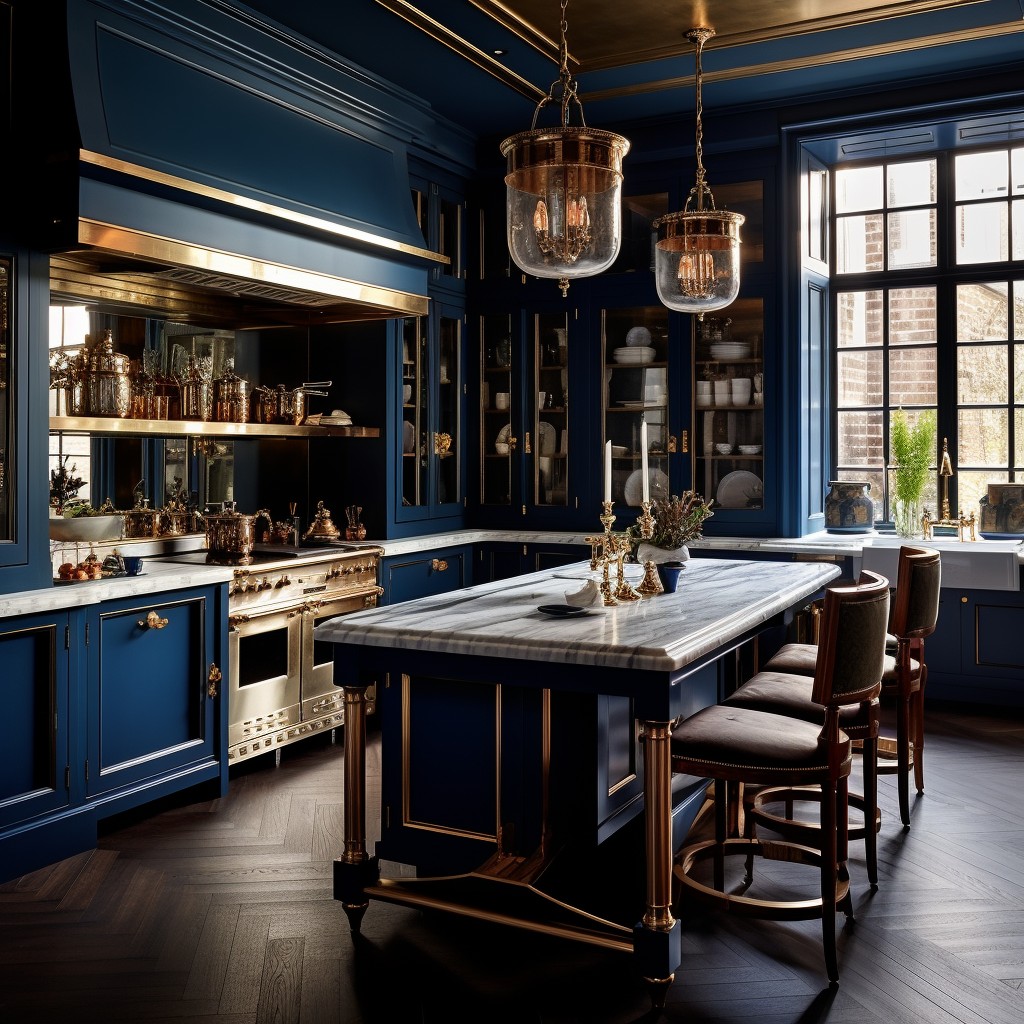 Navy Blue Kitchen Paint Colors - Dive Into Timeless Sophistication