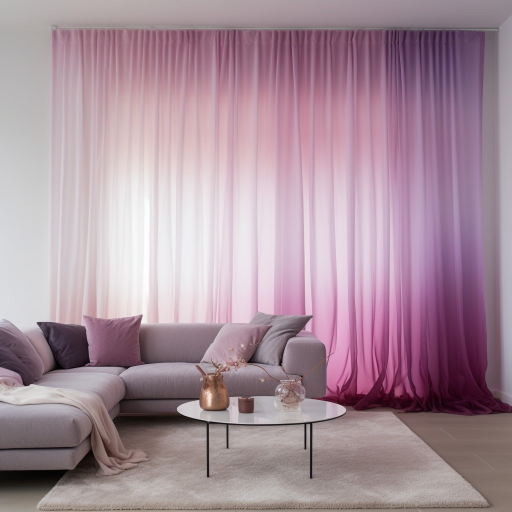 Ombre Effect - Latest Curtain Designs for Living Room