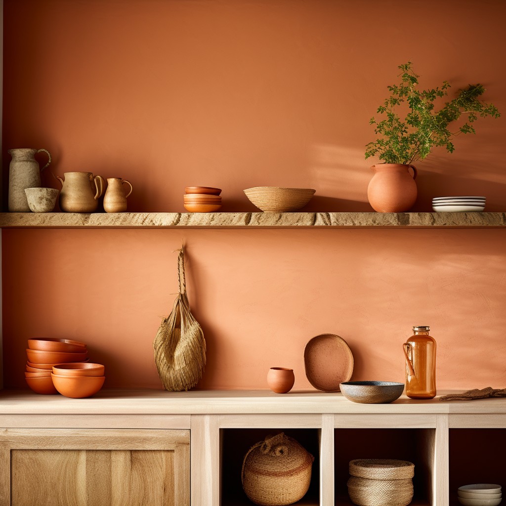Orange Kitchen Wall Paint Ideas - Igniting Spaces With Warm Energy