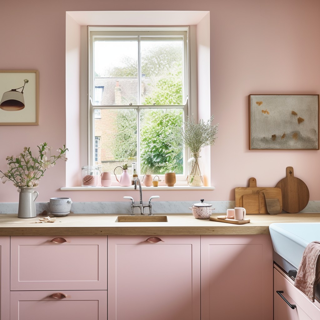 Pink Kitchen Wall Colors - Unleash Vibrancy