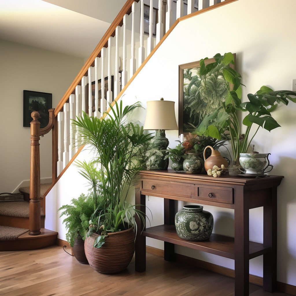 Plant Decor Ideas that Display in the Entryway