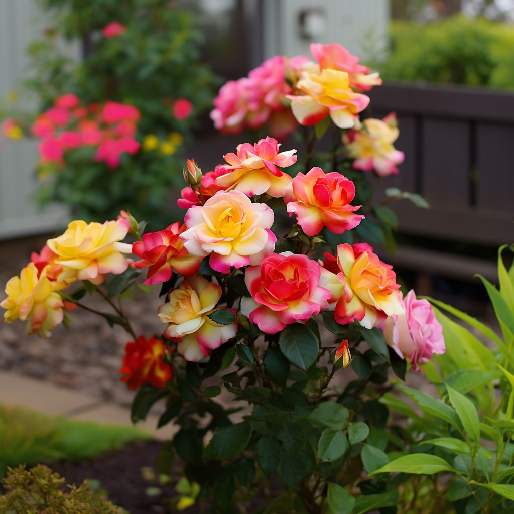 Rainbow Knockout - Types Of Roses