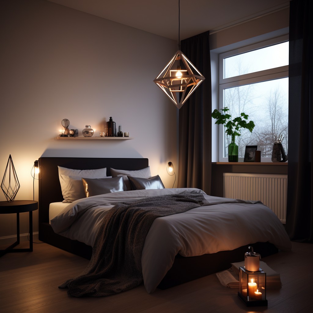 Sculptural Pendant - Bedroom Ceiling Lights