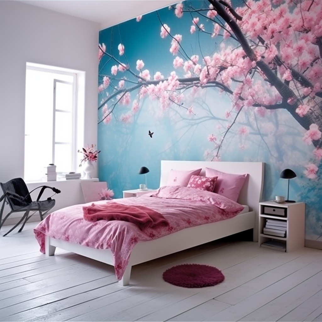 Select Wallpaper Themes and Patterns - Teenage Girl Bedroom Ideas
