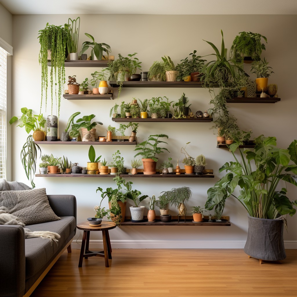 Show off With Shelves or Ledges - Plant Decor Ideas