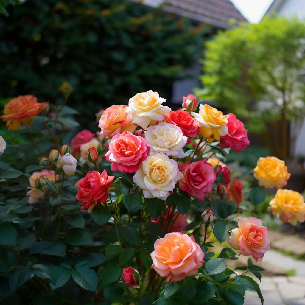 Shrub Roses - Indian Rose Flower