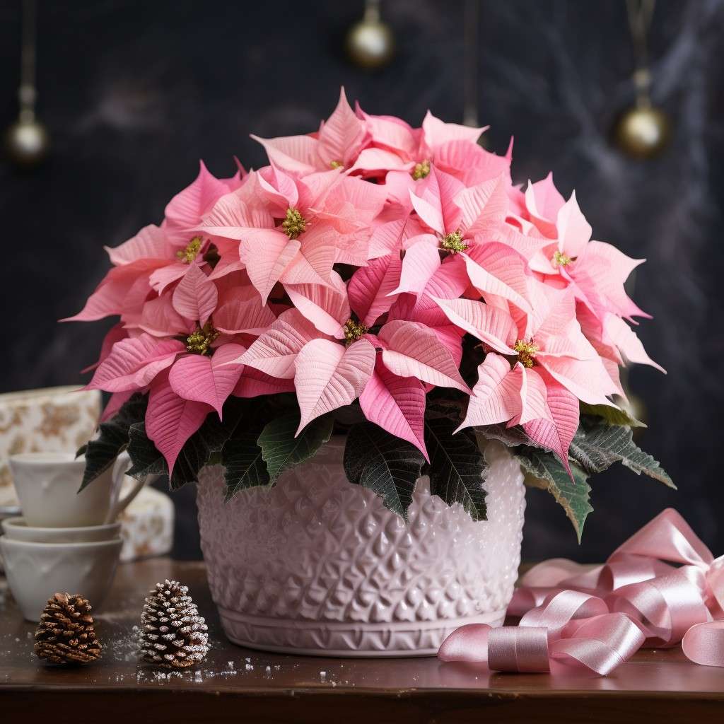 Soft Water - Poinsettia Plant