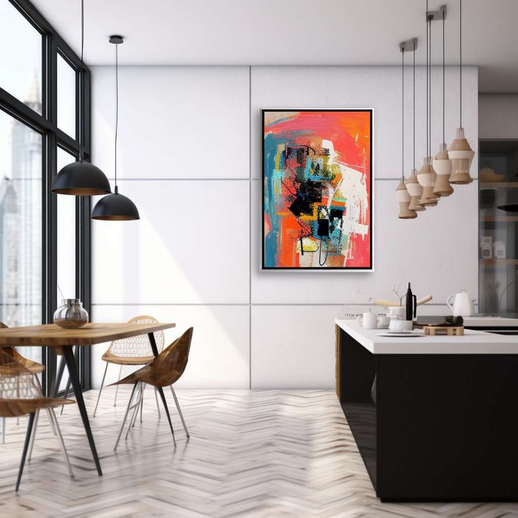 Spice it Up With Artwork- Steps to Make Kitchen Look Expensive
