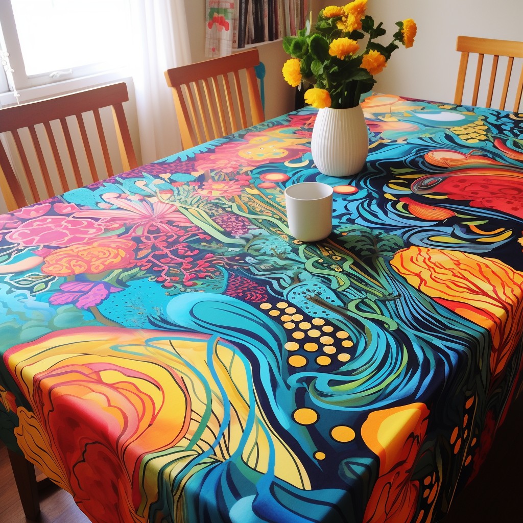 Textile Paint for Table Cloth