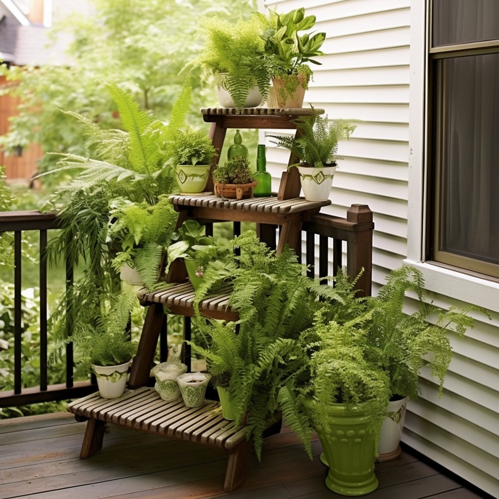 Tiered Stands - How to Decorate My Balcony