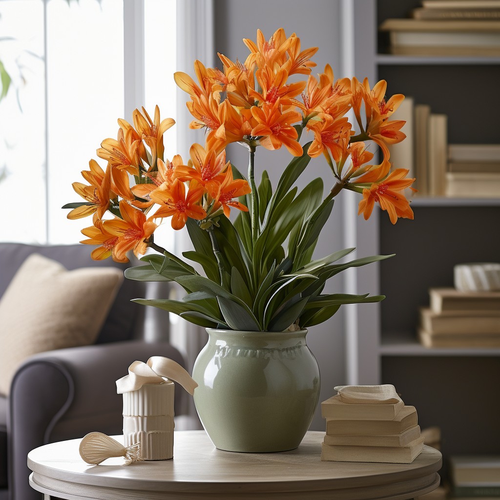 Urban Cottage Co Clivia- Small Flower Plants for Home