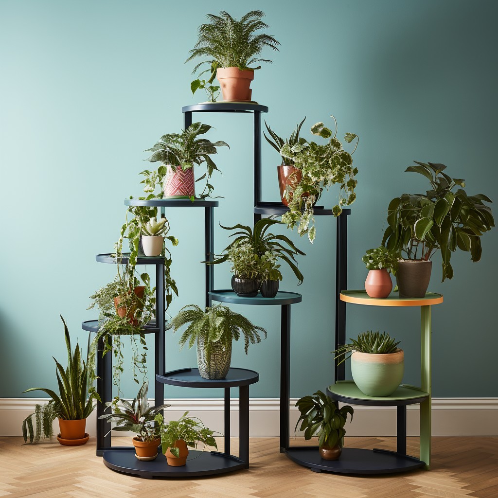 Vary Heights with Home Décor Plant Stands