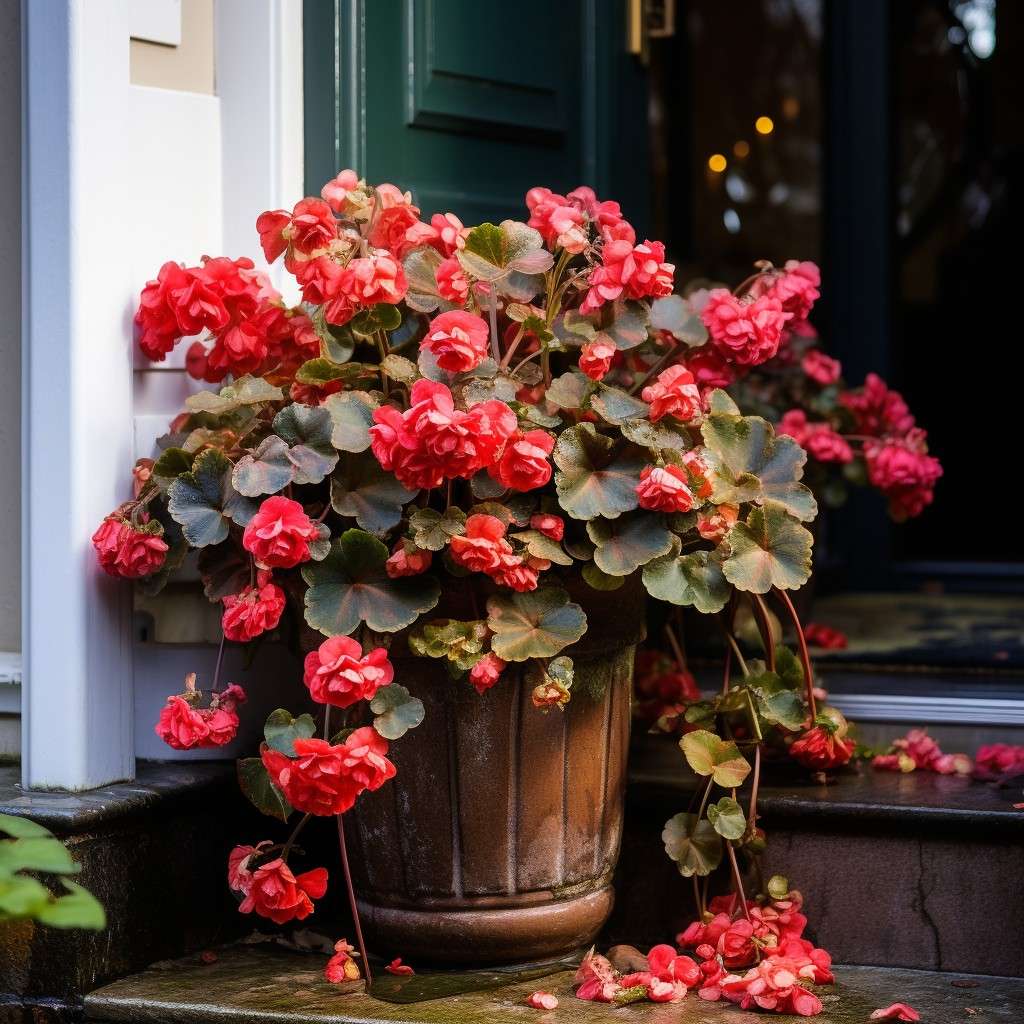 Wax Begonia- Plant for Main Door