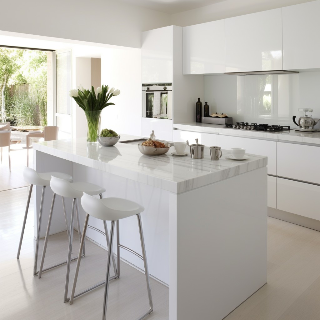 White Colour for Kitchen - A Canvas Of Simplicity
