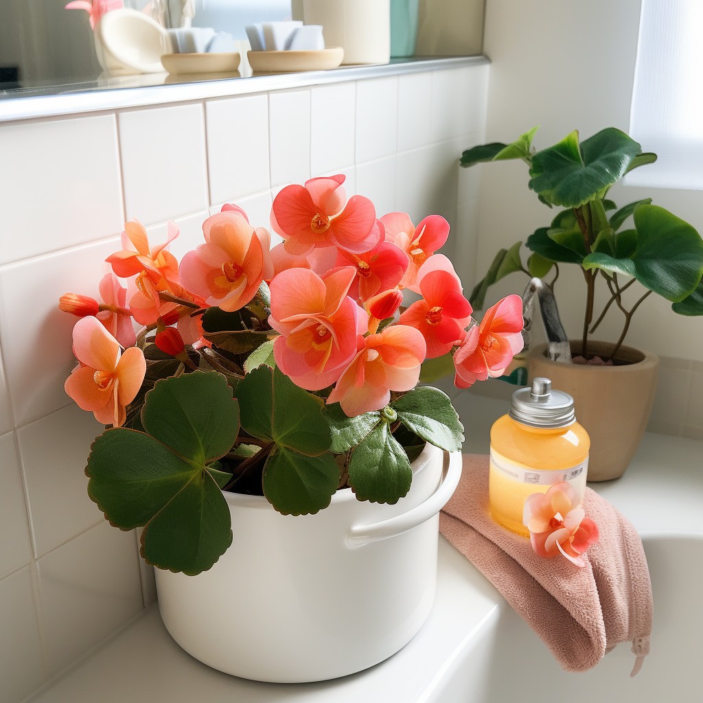 Begonia- Bathroom Indoor Plants