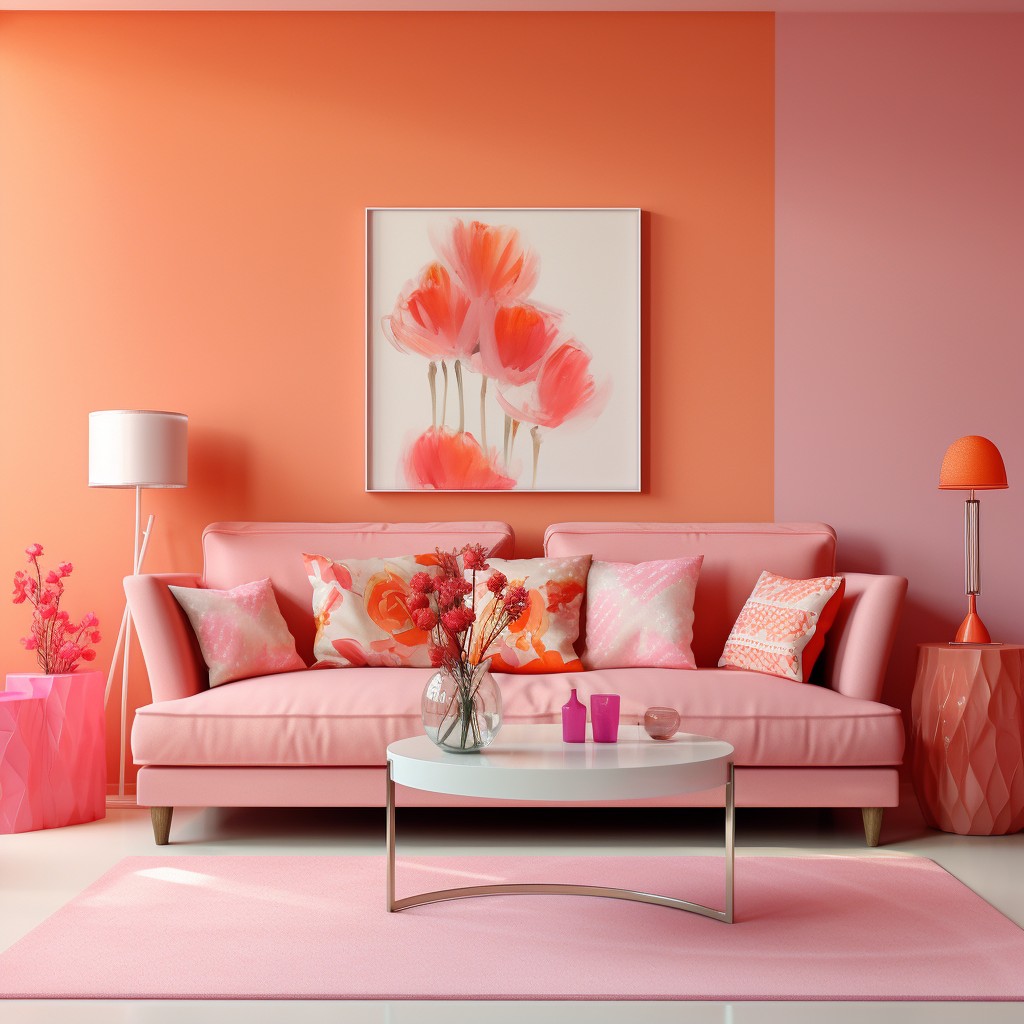 Bright Coral - Trending Wall Colors