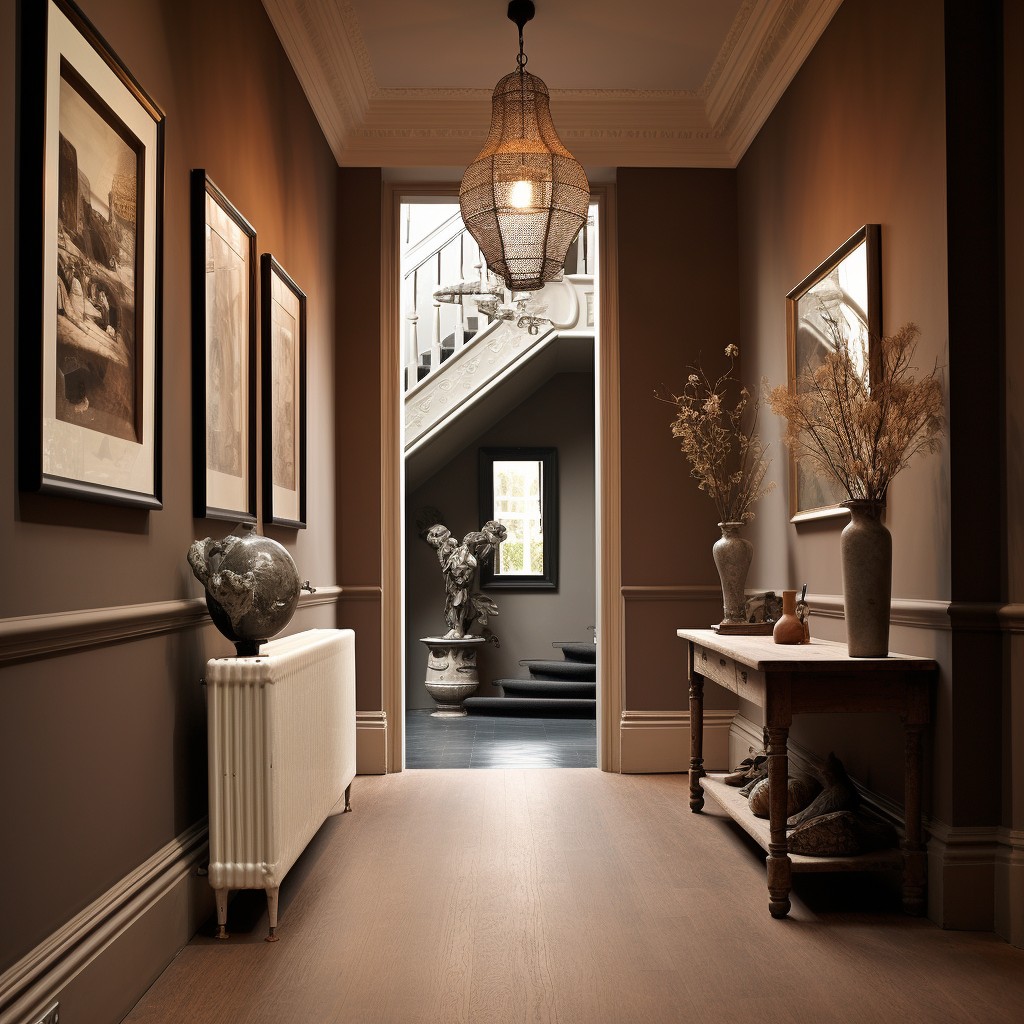 Calming Earthy Brown - Best Colour For Hall