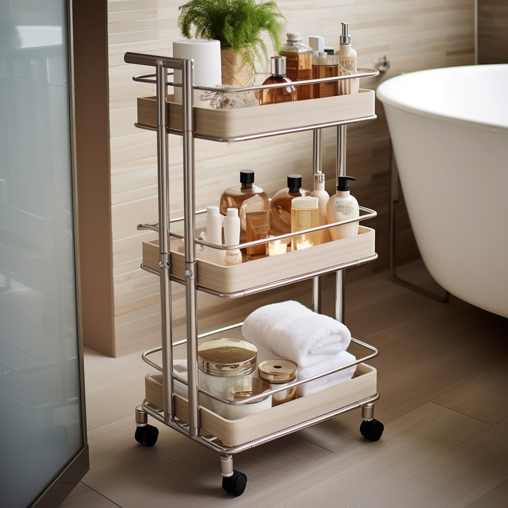 Choose Trolley - Small Restroom Decor Ideas