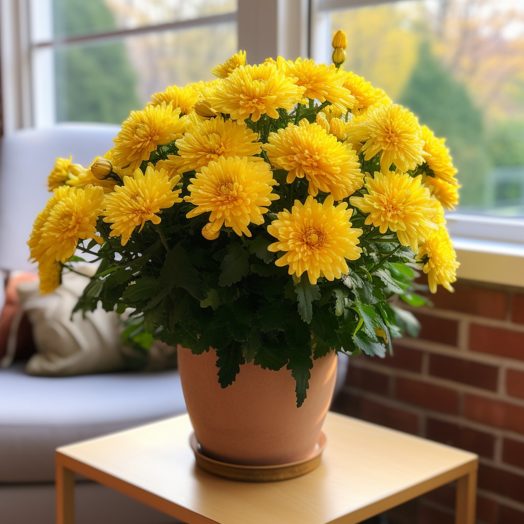 Chrysanthemum - Low Maintenance Indoor Plants
