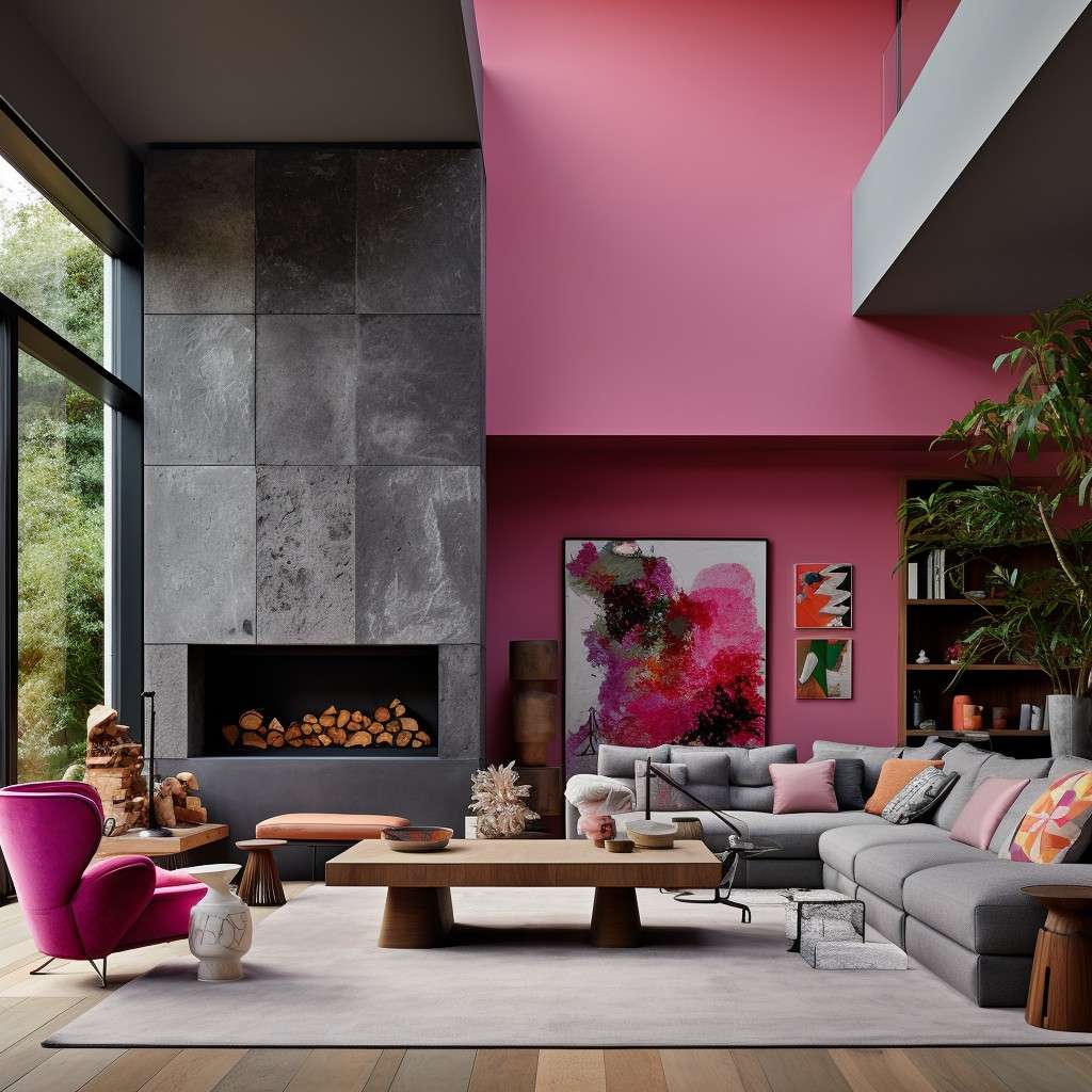 Classy Blend of Best Combination for Ash Colour - Fuchsia