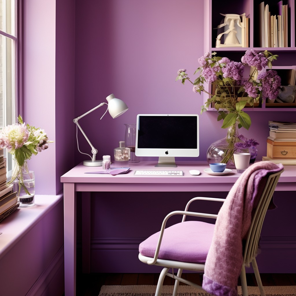 Colour Drench - Office Arrangements Ideas