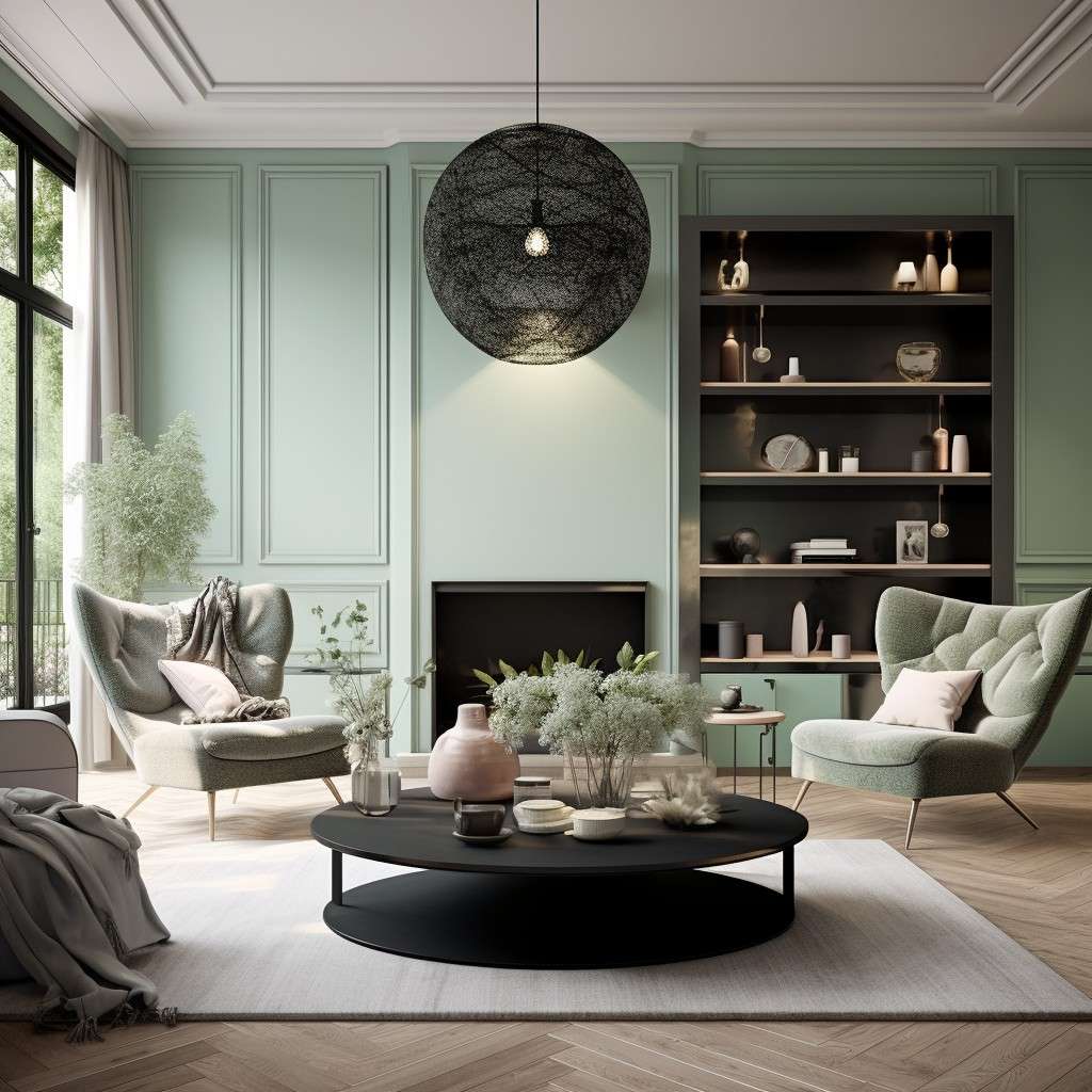 Contemporary Cool Combination for Mint Green - Slate Grey