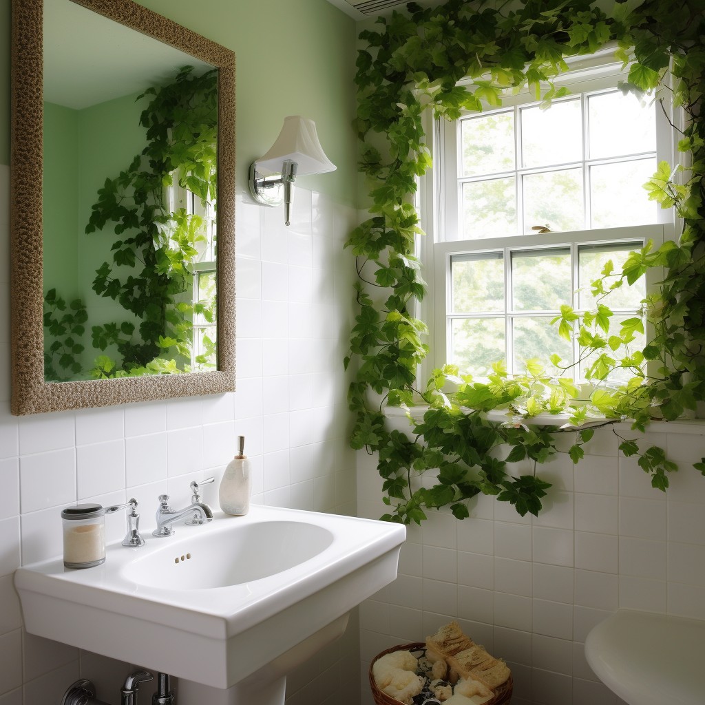 English Ivy Houseplants for the Bathroom