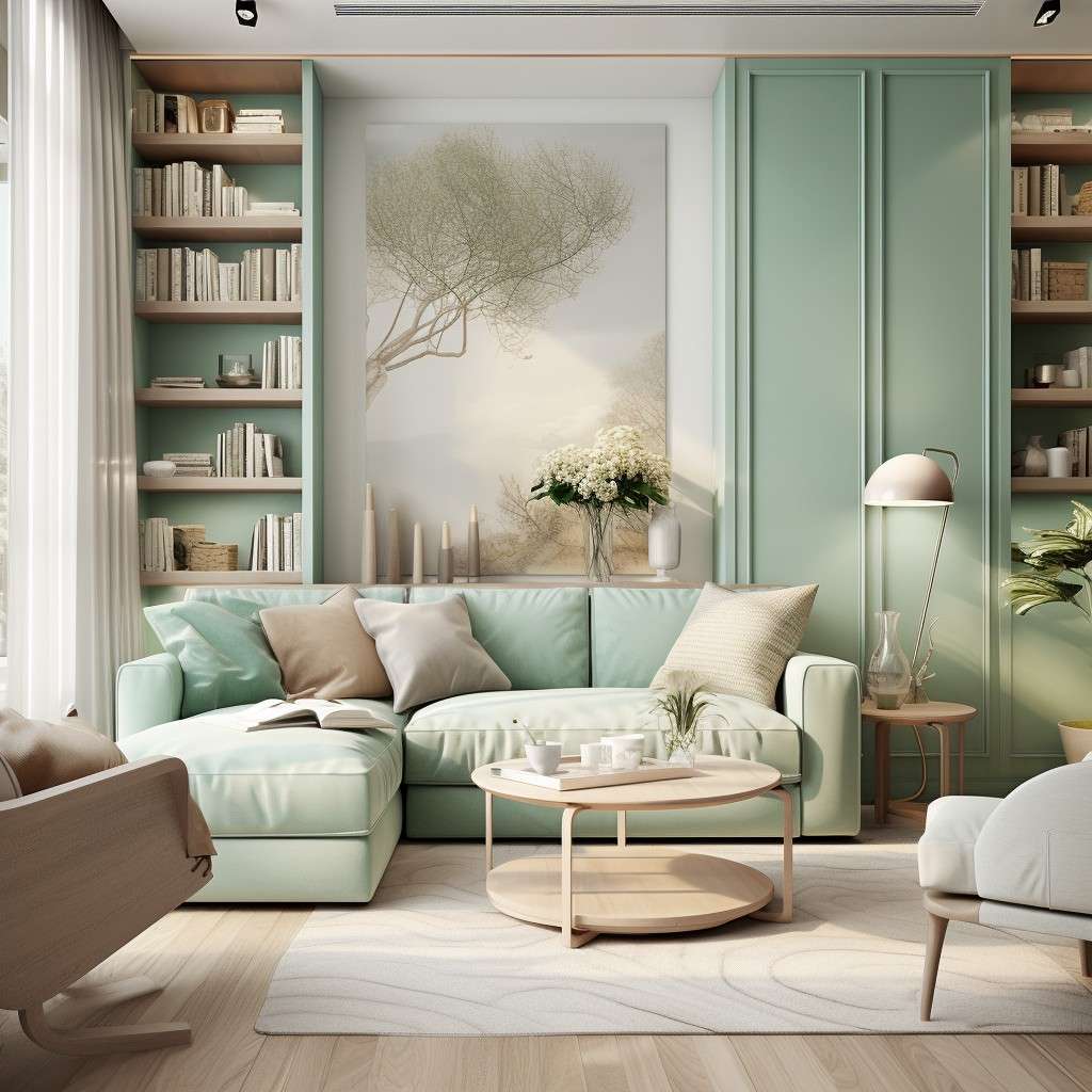 Experience Understated Elegance with Mint Green Beige -