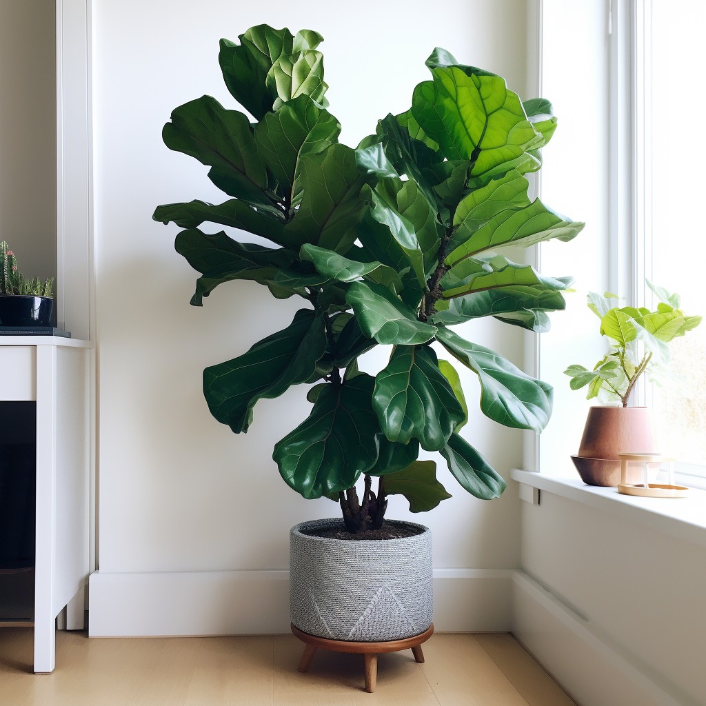 Fiddle-Leaf Fig- Indoor Plant Ideas