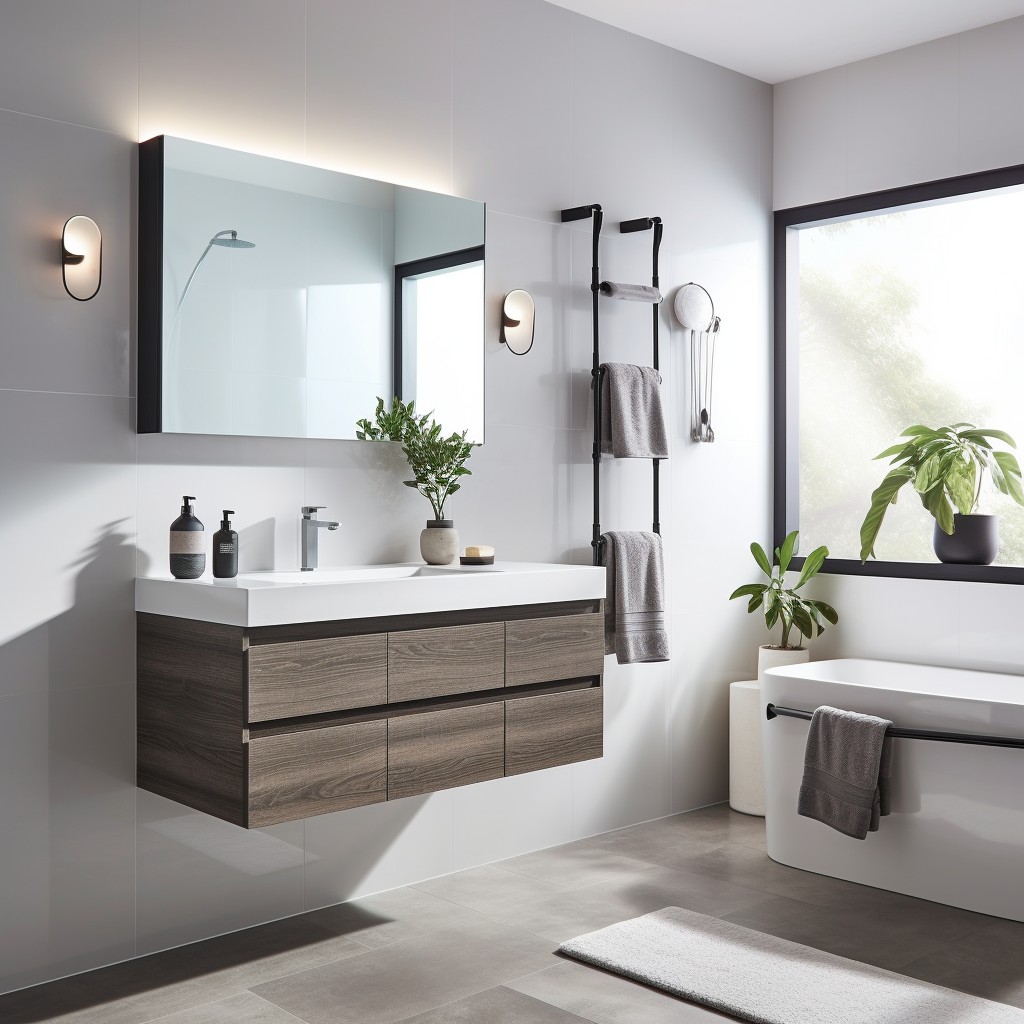 Floating Vanities - Small Toilet And Bathroom Ideas