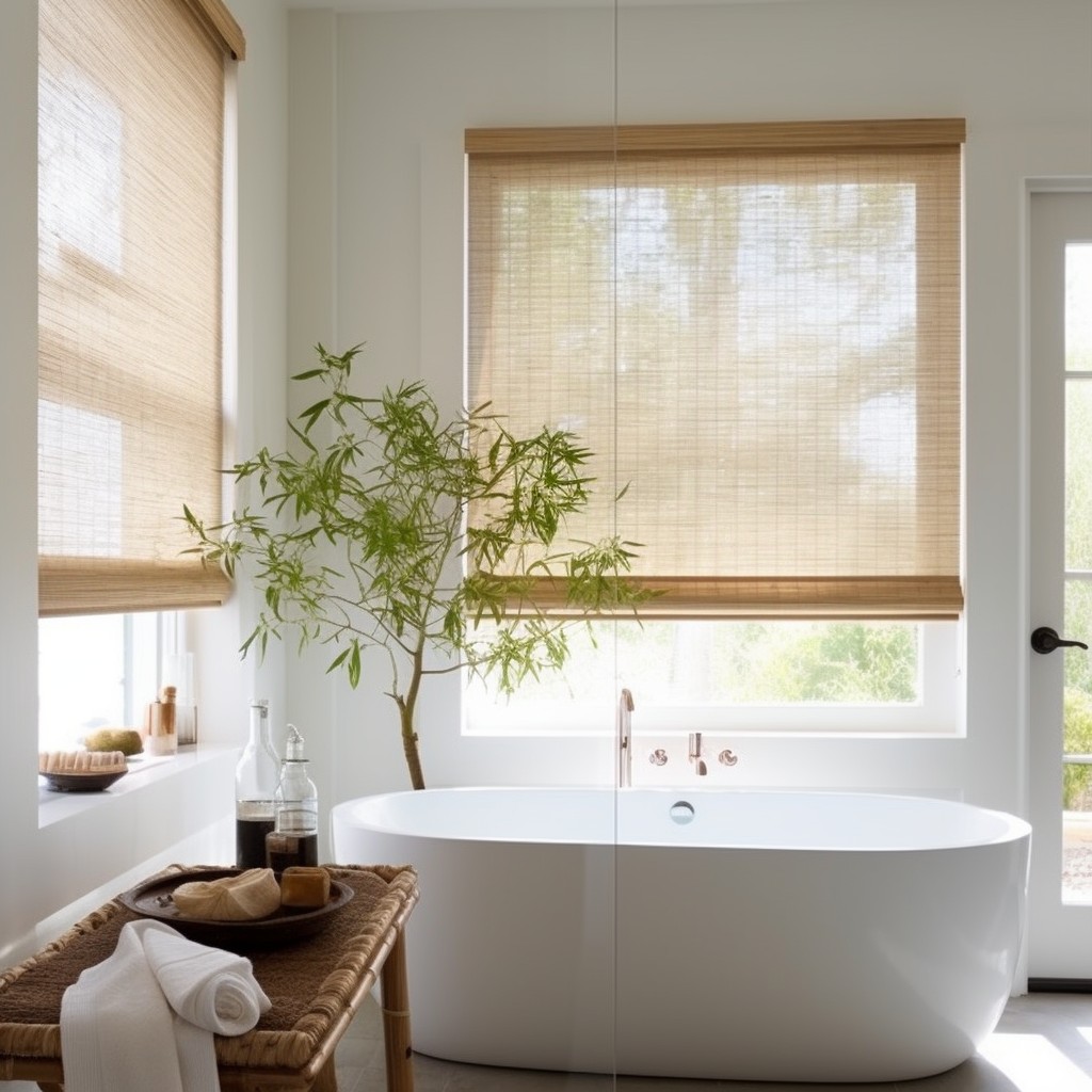 Go for Translucent Shades - Mini Bathroom Ideas