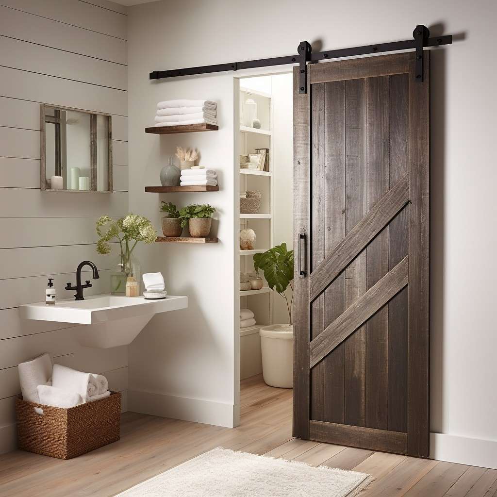 Go With a Sliding Door - Small Bathroom Design Ideas