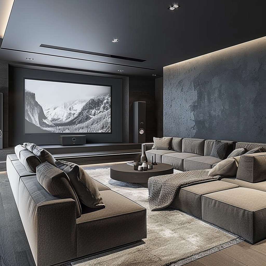 Less is More - Home Theater Ideas