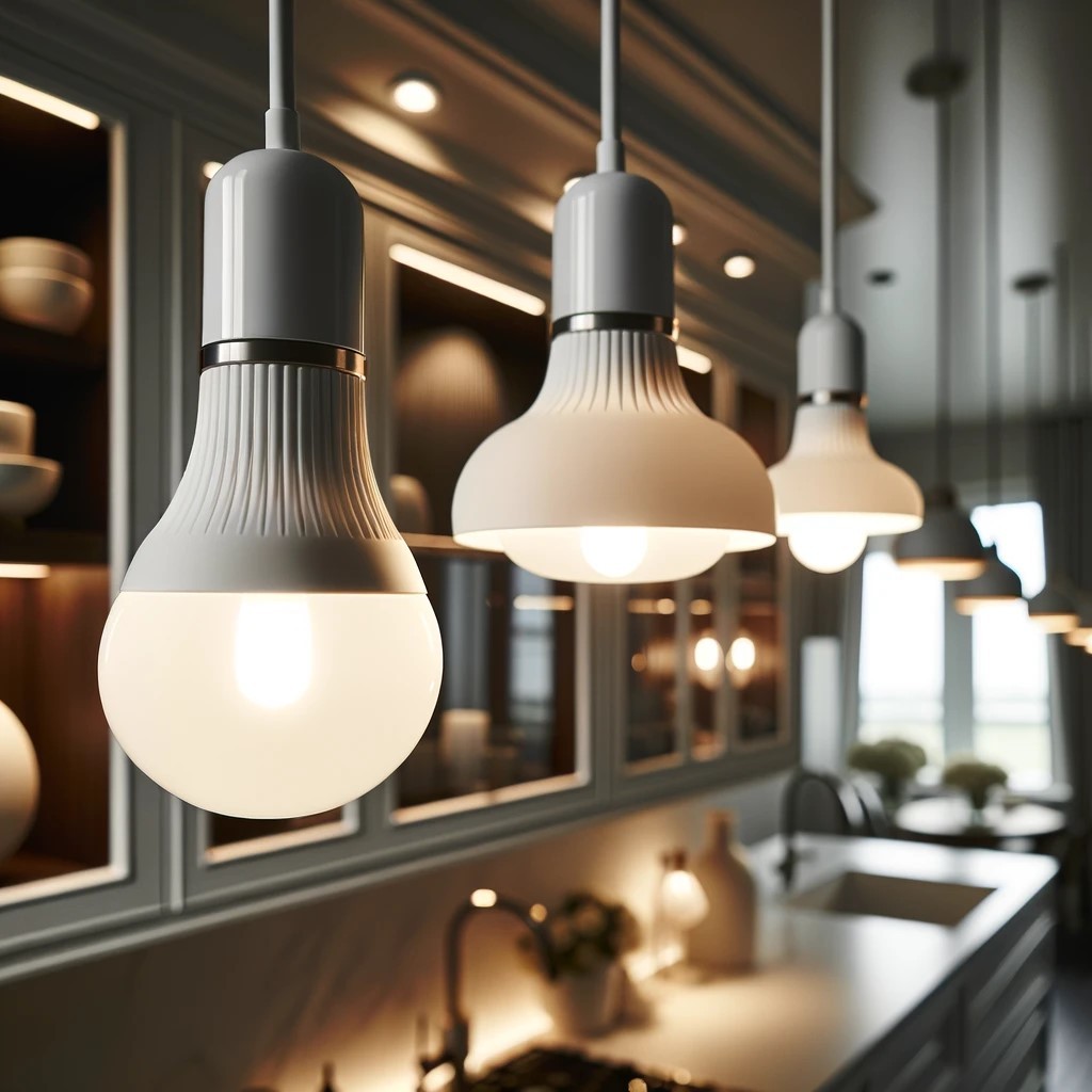 Lighting Fixtures for Black and White Kitchen Designs 