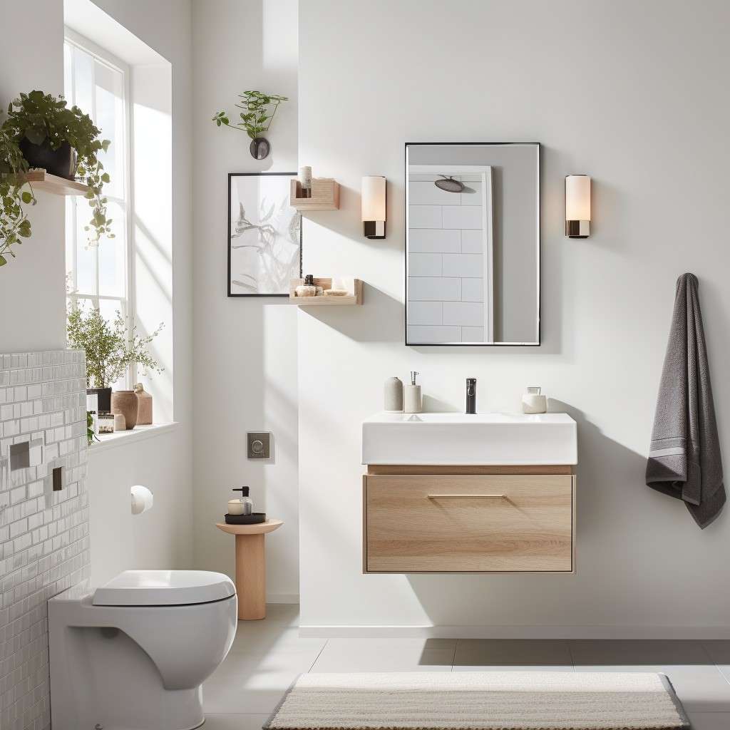 Minimal Fixtures to Boost Space - Small Restroom Ideas Decorate