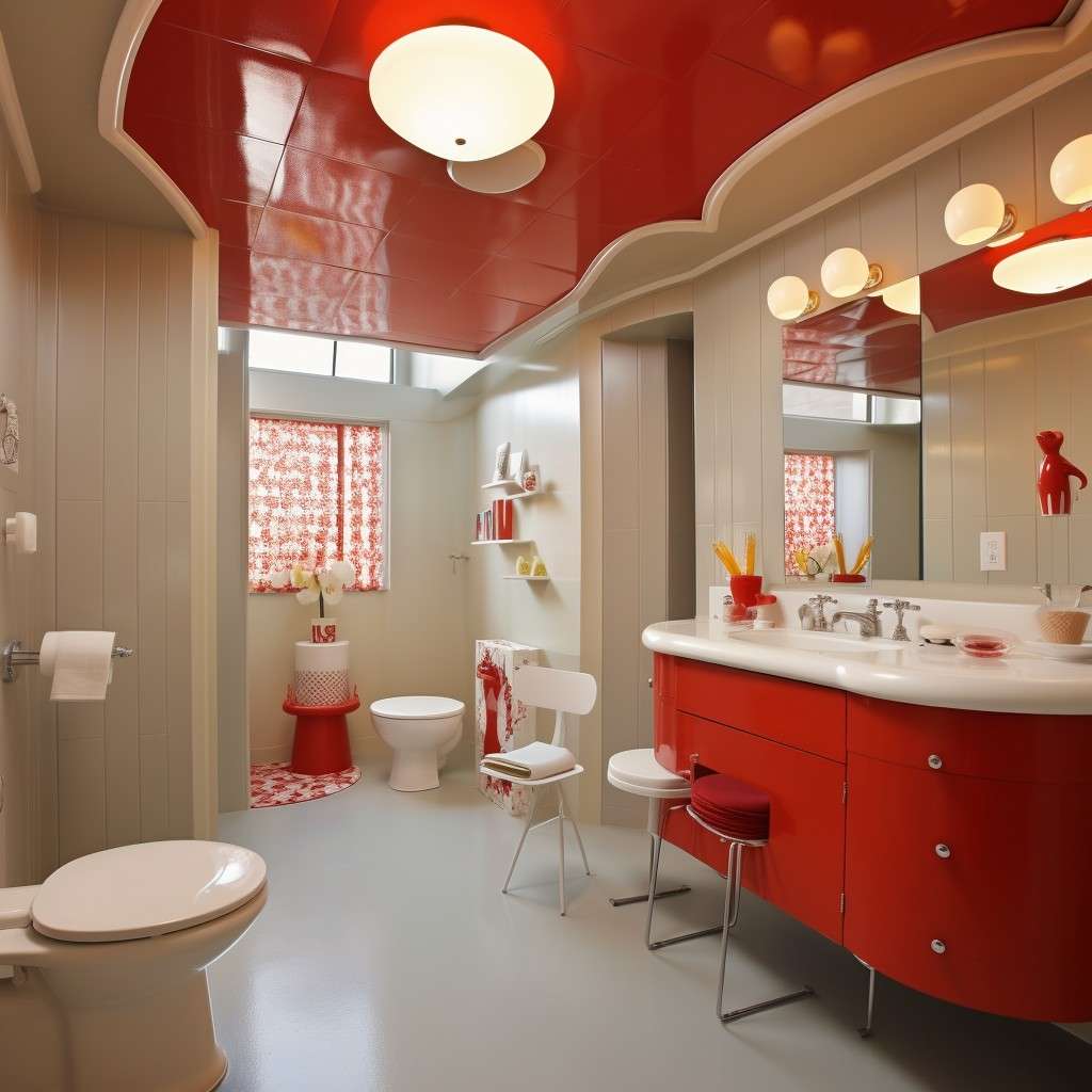 Paint The Ceiling - Kids Bathroom Decor Ideas