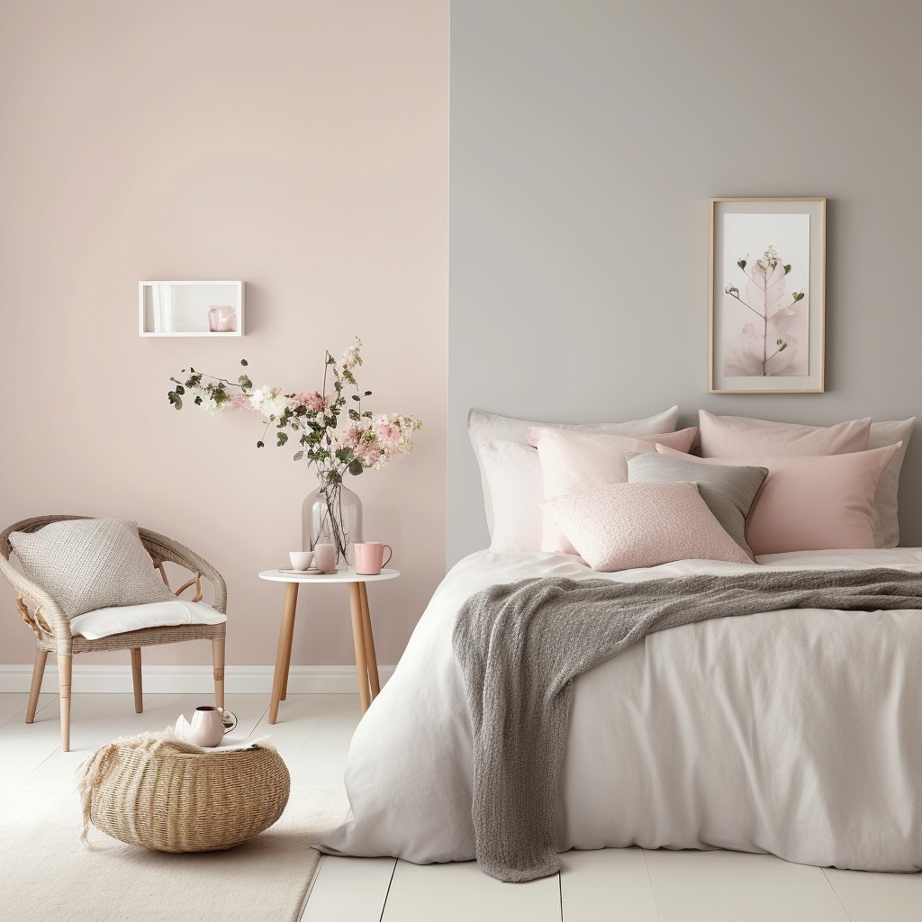Pastel Pink and Dove Grey - Furniture Sunmica Colour Combination