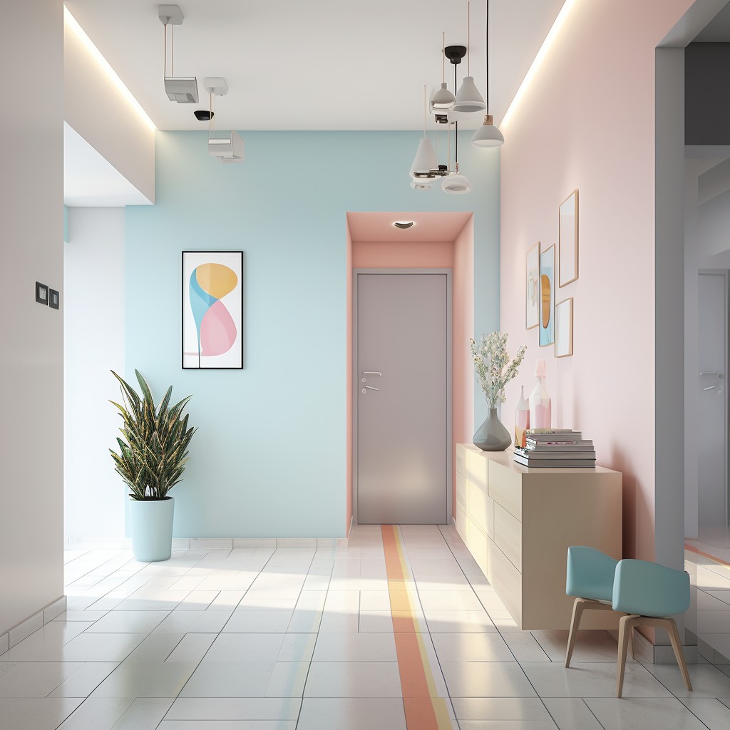 Peachy Pastel - Main Hall Hall Colour