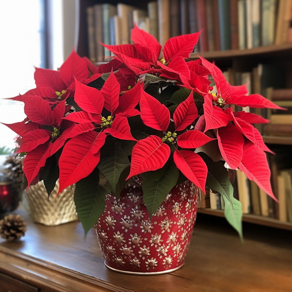 Poinsettia - Tall Indoor Plants