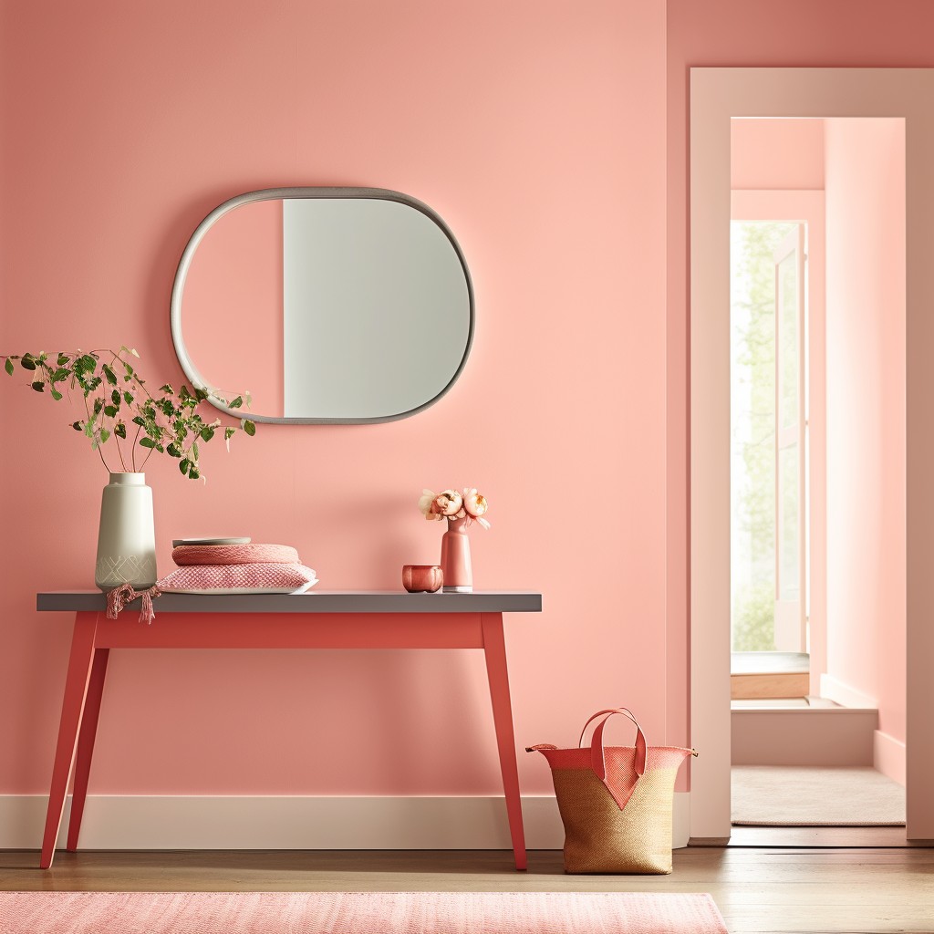 Smoked Salmon Pink - Hall Wall Colour