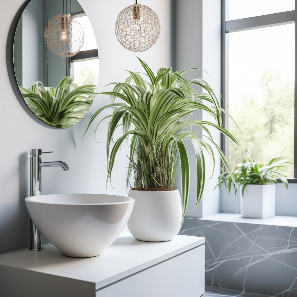 Spider Plant for Bathroom