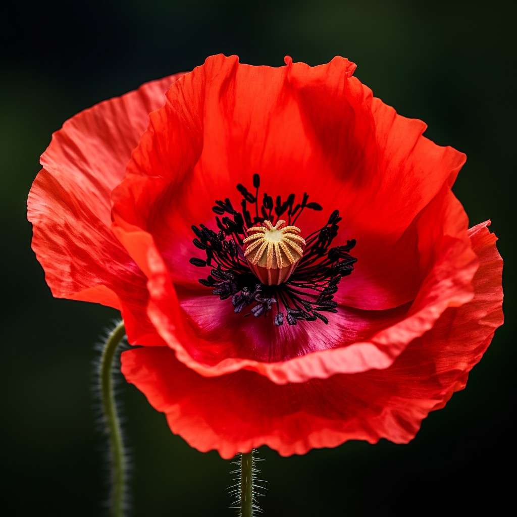 Taurus Zodiac Sign Flowers - Poppy