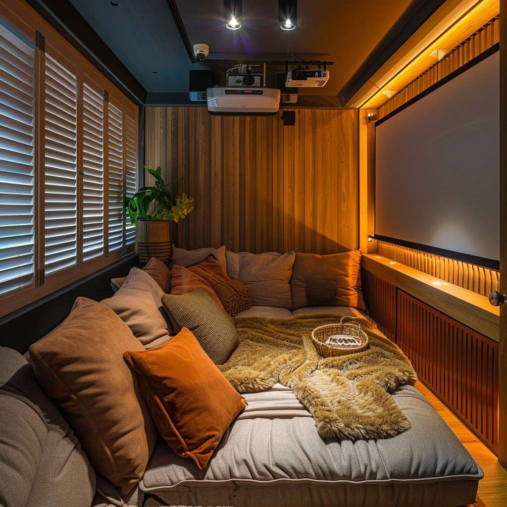The Cosy Cubby - Home Theatre Room Design