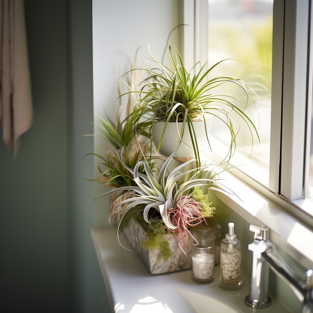 Tillandsia Indoor Plants for Bathroom