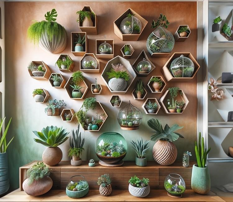 Unusual Planters - Modern Wall Hanging Decor Inspirations