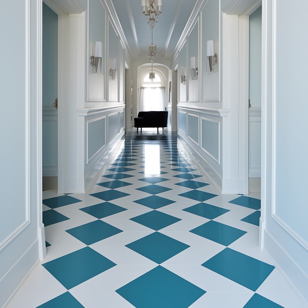 Vinyl Tiling - Wooden Flooring Hallway