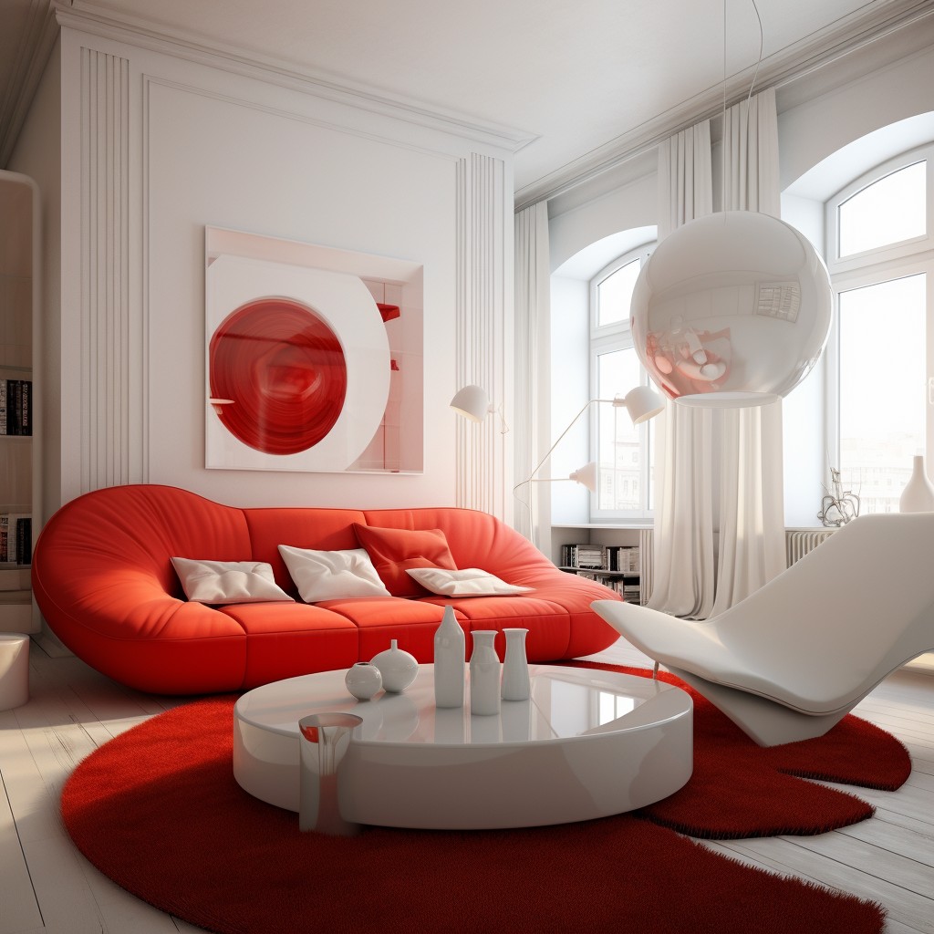 White and Red Tones are Warm and Inviting - Color That Match With White