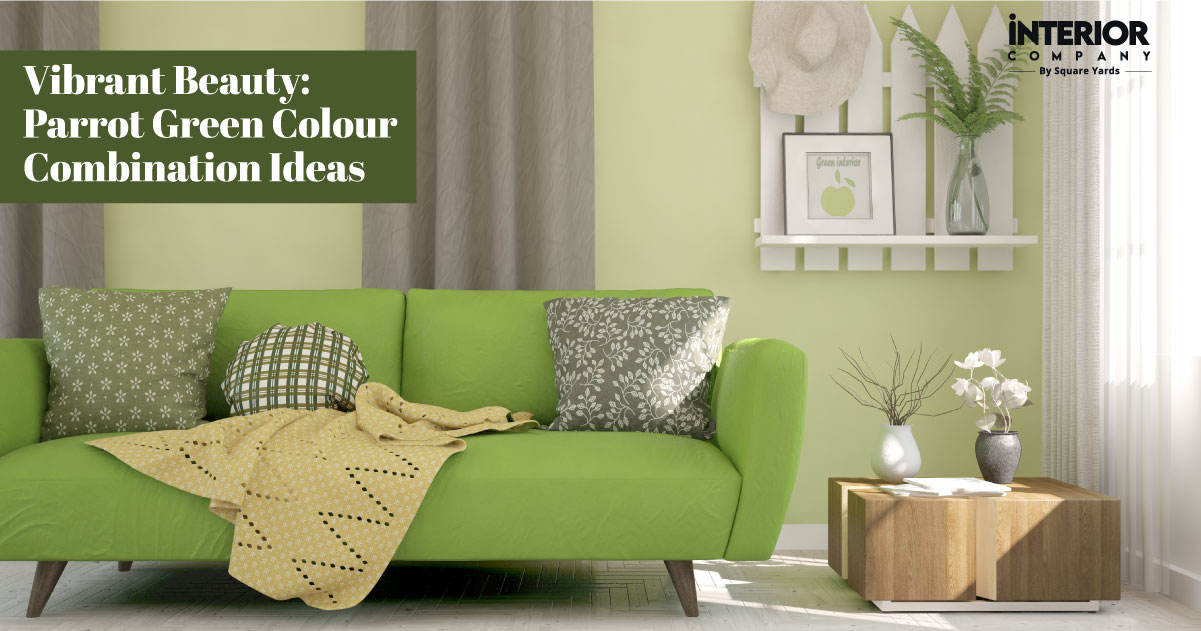 Lively Hues: 15 Parrot Green Colour Combinations for a Fresh and Vibrant Ambience